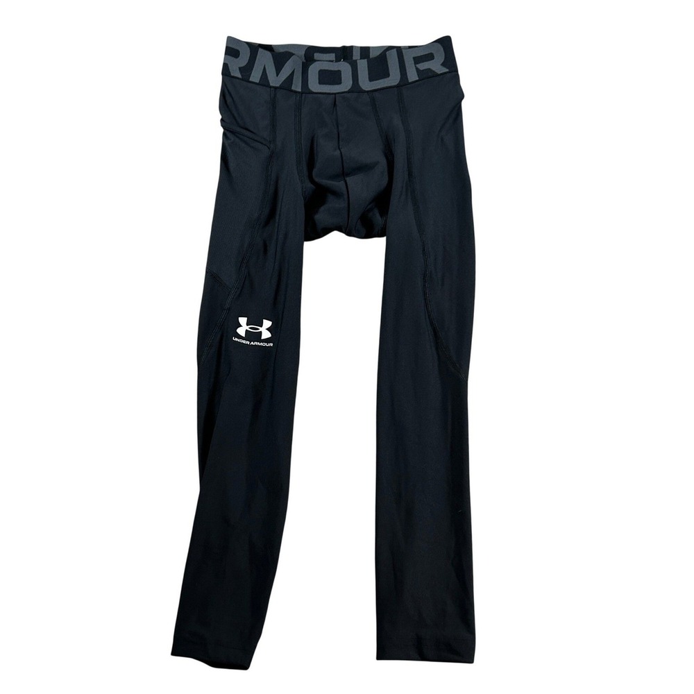Under Armour‎ Mens HeatGear Compression Leggings Black XS 1361588-001 NWT